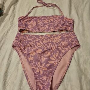 Floral Pink Bikini Set
